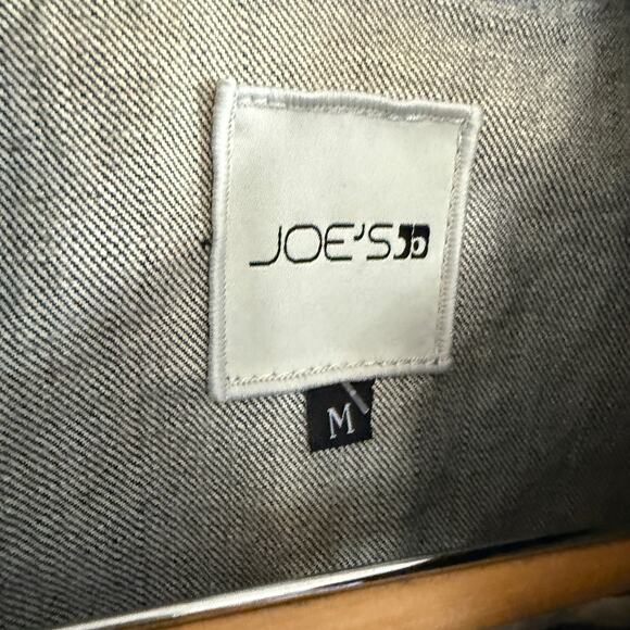 Y2K Vintage Joe's Jeans | Cropped Dark Denim Jean Jacket | Medium BNWT Deadstock - Picture 4 of 8